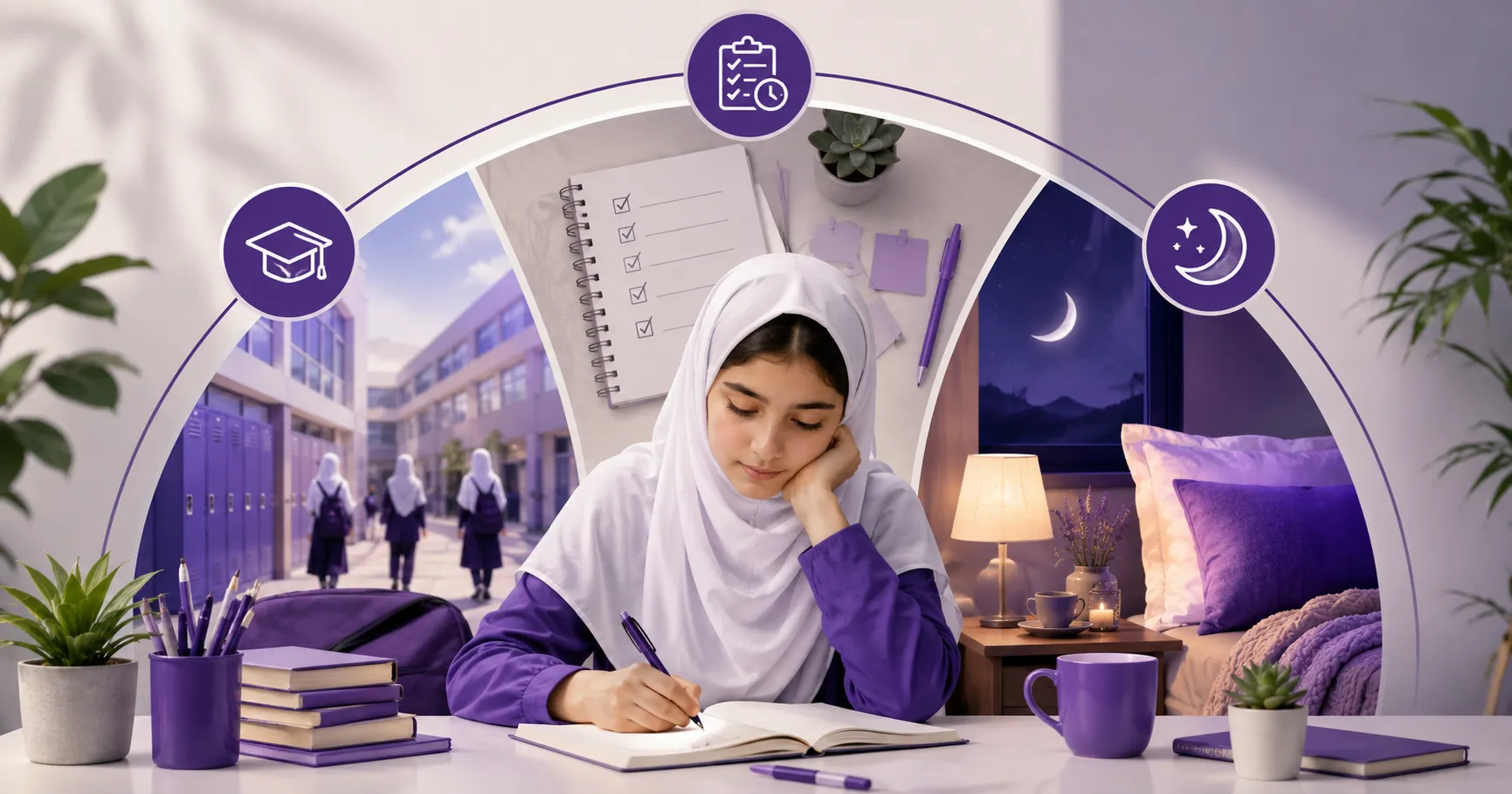 بهترین روش مدیریت زمان بین مدرسه، مطالعه و استراحت